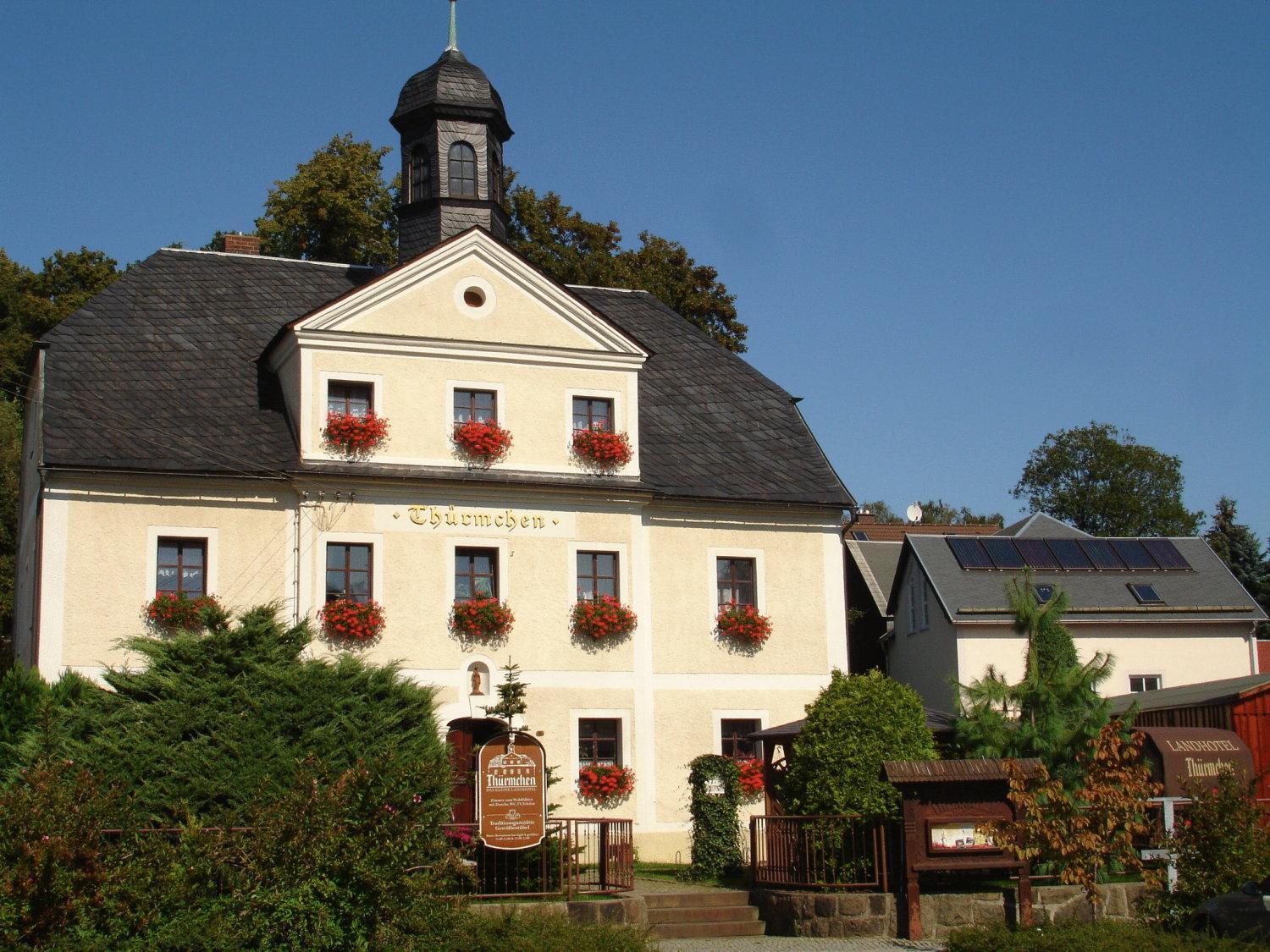 Landhotel Thuermchen Schirgiswalde-Kirschau Kültér fotó